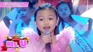 Imogen sings her heartwarming version of "Sana" | It's Showtime Mini Miss U