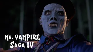 Mr VAMPIRE IV "There is a "hopping" vampire in the coffin" Clip