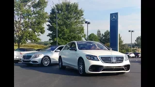 2018 Mercedes-AMG S63 - Compare to 2017 S550