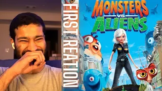 Watching Monsters Vs Aliens (2009) FOR THE FIRST TIME!! || Movie Reaction!!