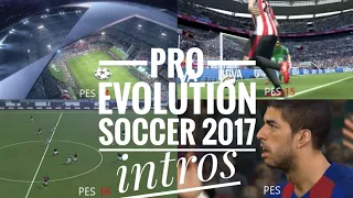 PES 14,15,16,17 Intro Video Comparison