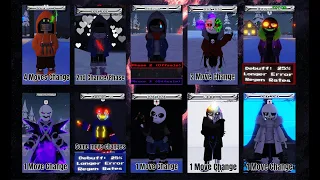 Undertale: Timeline Collapse | Rebalance Update + Move Replaces + New Perks | NEW CODES