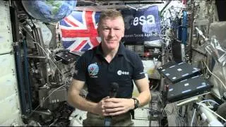 British Astronaut Answers Questions from the Space Station