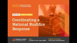 National Bushfire & Climate Summit 2020: Launch  Climate Council