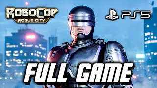 RoboCop Rogue City - Full Game Gameplay Walkthrough Longplay (PS5)