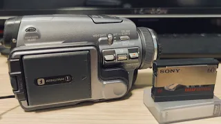 📹📼 Sony Handycam DCR-IP45E (2002) micro mv