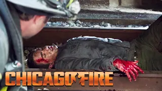 Teenage Boy Gets Run Over by a Train | Chicago Fire