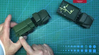 Kitty Hawk 1/48 Ural 4320 Double build. Part 4