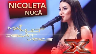 "This is a man's world" - James Brown! Vezi interpretarea Nicoletei Nucă, la X Factor!