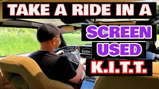 Ride in Our Screen Used KITT! Mystery Knight Rider Prop Found! Car Mileage, Episodes Used and MORE!