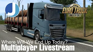 Euro Truck Simulator 2 | Truckers MP Livestream | Where Will We End Up?