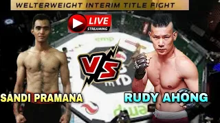 RUDY AHONG GUNAWAN VS SANDI PRAMANA WELTERWEIGHT INTERIM TITLE FIGHT ONE PRIDE MMA