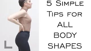 Simple TIPS for ALL BODY SHAPES and TYPES / Styling Outfits / Minimalist Wardrobe / Emily Wheatley