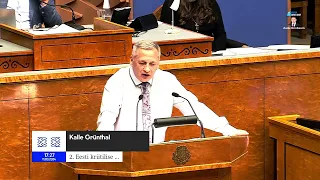 Kalle Grünthal: Meie peaminister saadab Riigikogu saadikud oma küsimustega lihtsalt pikale lainele