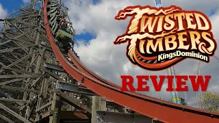 Twisted Timbers Kings Dominion Review: RMC I-Box Redo of Hurler