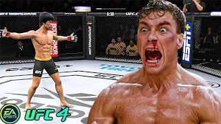 UFC 4 | Bruce Lee VS Jean-Claude Van Damme |  EA SPORTS UFC 4