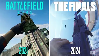 The Finals VS Battlefield 2042 - Details and Physics Comparison