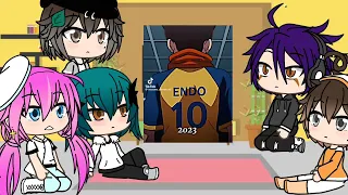 Inazuma Eleven Go react to Endou Mamoru/Mark Evans✋⚽"TikTok" -P1- +🎶🎧🎶