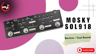 EFEK MOSKY SOL918 - REVIEW + TEST SOUND