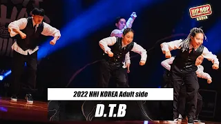 D.T.B / Silver Medalists / Adult Division / @HHI 2022 Korea