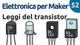 Le regole dei transistor - Elettronica per Maker - Video 52