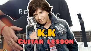 Tu Hi Meri Shab Hai - K. K. | Easy Guitar Chords & Strumming Pattern Lesson For Beginners