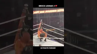 Brock Lesnar Says goodbye to Fans After SummerSlam