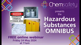 Hazardous Substances Omnibus Webinar