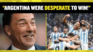 ARGENTINA WERE DESPERATE! 🏆 Dean Saunders believes Argentina wanted it MORE than France!