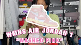 WMNS Air Jordan 1 "Washed Pink" Review and On Feet