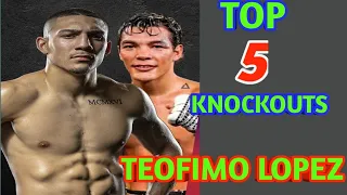 TEOFIMO LOPEZ TOP 5 KNOCKOUTS