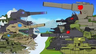 Battle of the Iron MONSTERS - All series - Cartoons about tanks