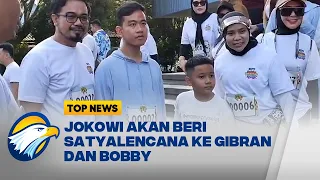 Jokowi Akan Beri Satyalencana ke Gibran dan Bobby