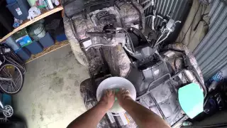 Grizzly 700 AIR FILTER CLEANING