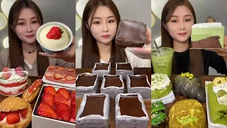 [ASMR] Dessert Mukbang Eating Cake | Mukbang Eating Show💗🍰🧁