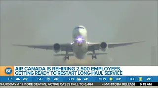 Business Report: Financial markets at record highs, Air Canada rehiring 2,500 employees, Cruise COVI