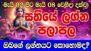Weekly Horescope 02 May to 08 May 2024 | Sathiye Lagna Palapala 2024 | Horescope Srilanka