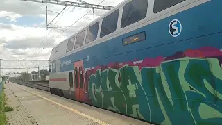 Vlaky Praha Běchovice střed w/@Ashim Vlaky a MHD