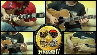 Heroes IV Floating Across Water Cover (with Tabs)