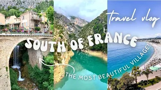 Southern France Travel Vlog | Nice & Moustiers-Sainte-Marie