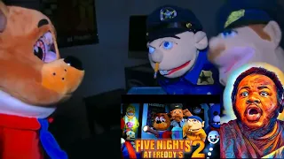 SML Movie: Five NIghts At Freddy's 2 (REACTION) #sml #jeffy #fnaf #supermariologan 😂🔦