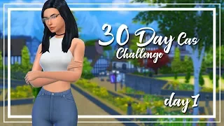 30 Day Cas Challenge || day 1 || Simself - Создай себя