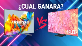 🥊¿Cuál GANARA? HISENSE U6K o SAMSUNG Q60C🥊