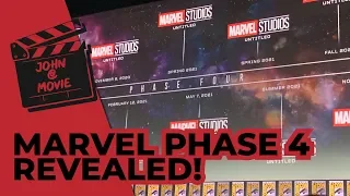 MARVEL PHASE 4 REVEALED!