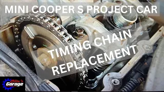 Changing the timing chain on my 2005 R53 Mini Cooper S I bought from Copart