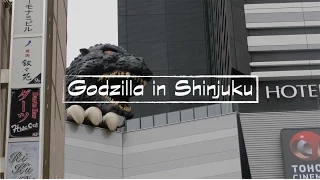 Godzilla in Shinjuku, Tokyo