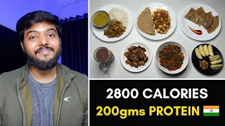 Easy 2800 Calorie Bulking Diet ( 200gms Protein ) 🇮🇳