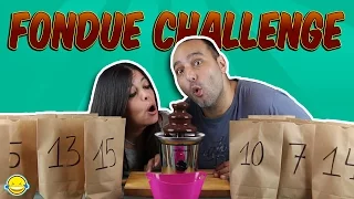FONDUE CHALLENGE!! Un reto de chocolate!!