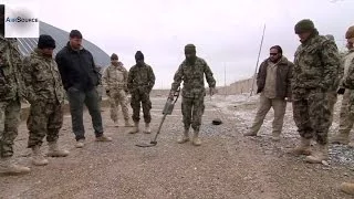 Afghan National Army - Hand-Held Mine Detector Training