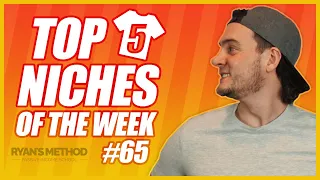 TOP 5 NICHES 🔥 Print on Demand Niche Research #65 — (8/8/2021)